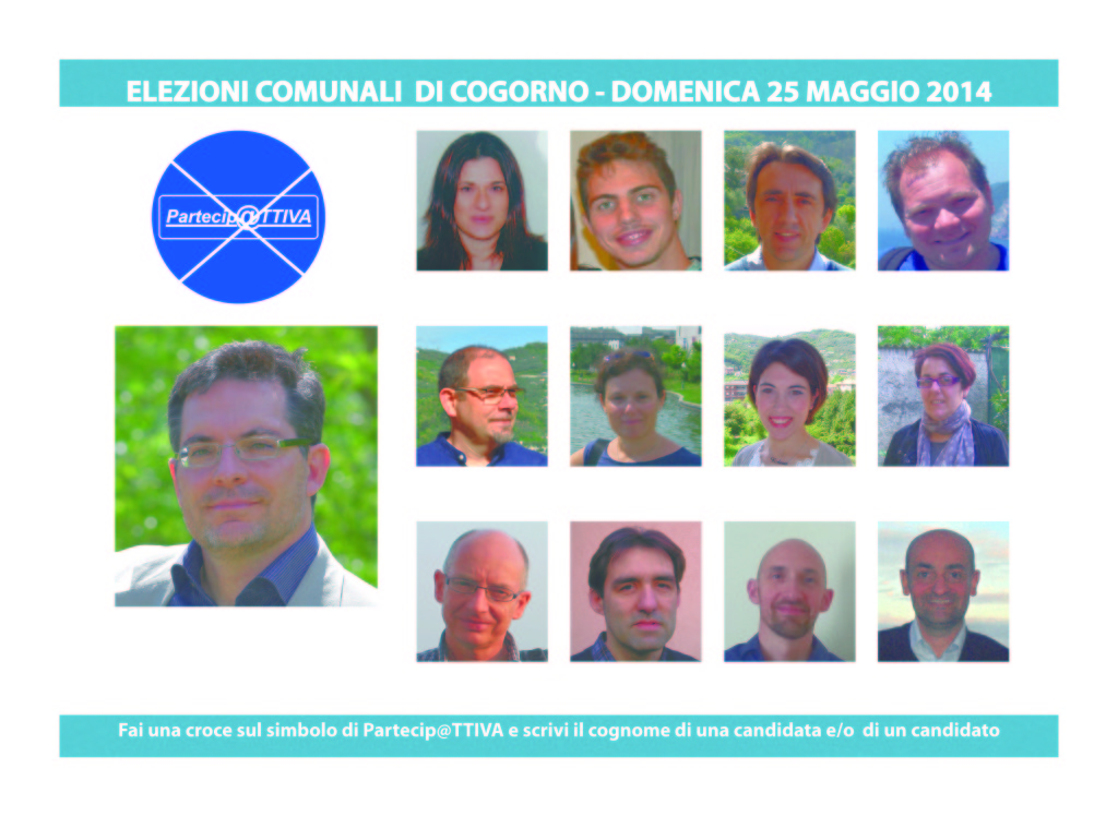 I candidati a Cogorno