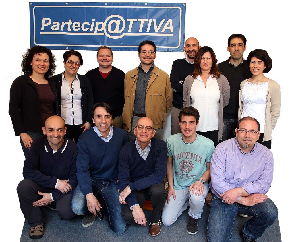 Foto di gruppo dei candidati