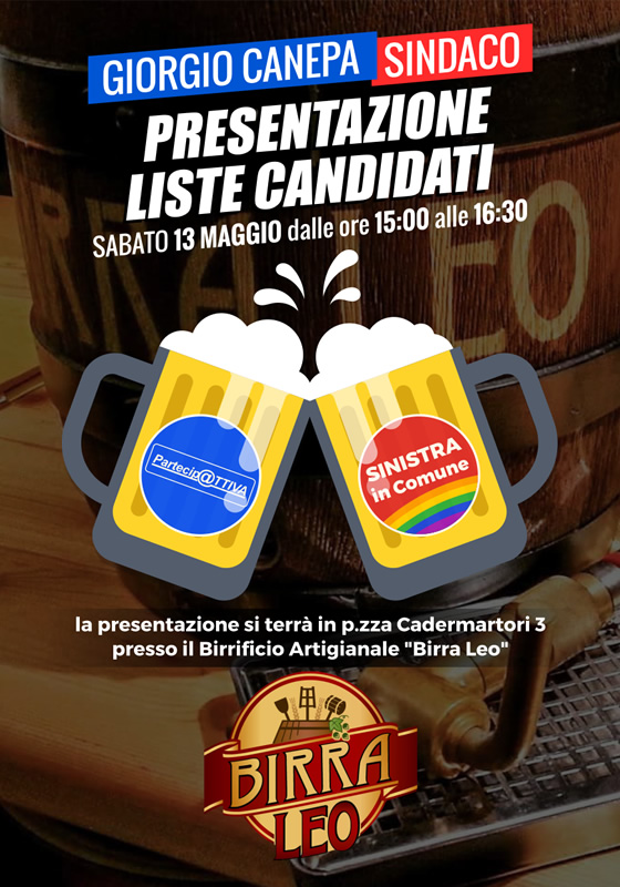 candidati sindaci liste chiavari partecipattiva